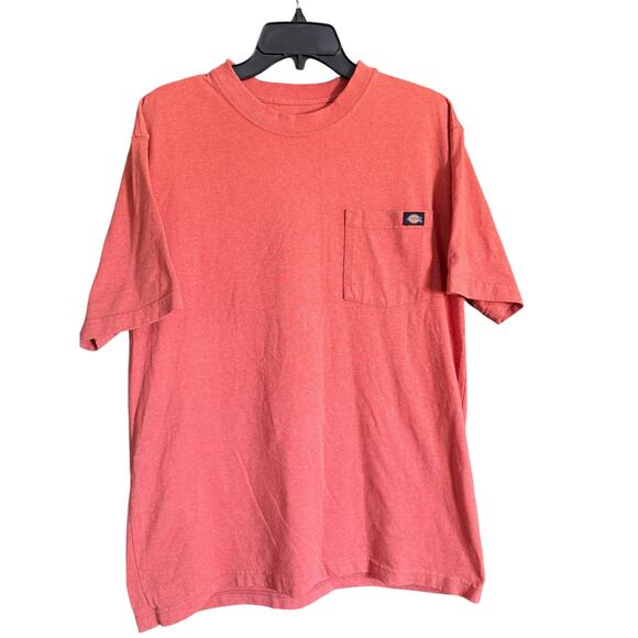 Dickies Classic T-shirt Size Medium Beautiful Shade of Orange - Picture 1 of 6
